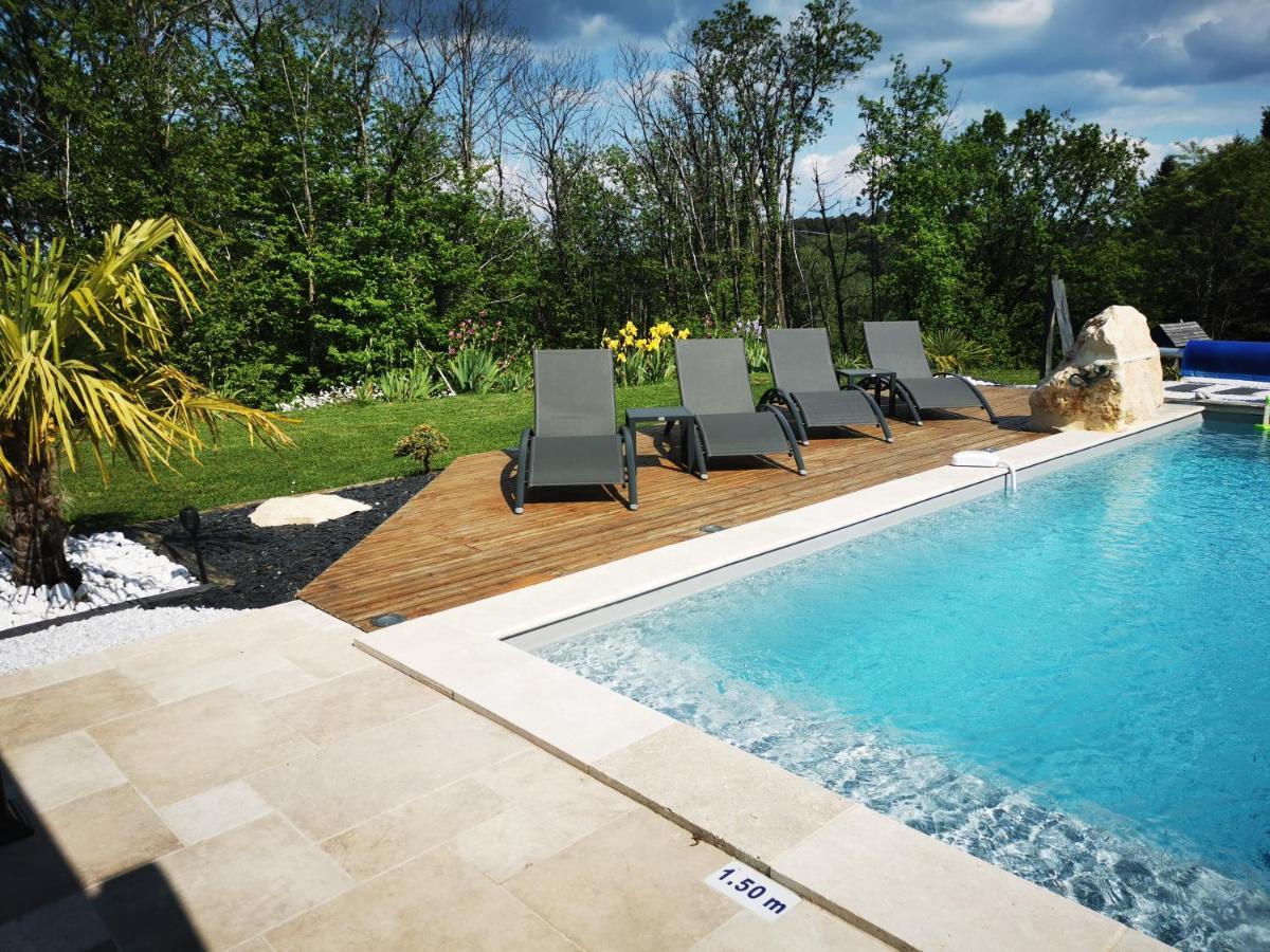 "Notre Bastide" Maison Et Table D'Hotes Traditionnelle Et Vegetarienne, Piscine, Jacuzzi, Clim, , A 5 Mn De Sarlat Marcillac-Saint-Quentin Exteriér fotografie